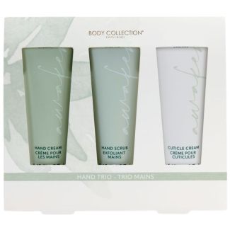 Body Collection Hand Trio Gift Set ( Hand Cream, Cuticle Cream & Scrub)