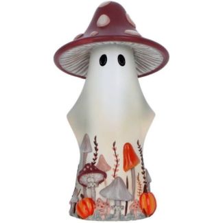 Boo-Who? Maybel Ghost Figurine with Autumn Mushroom - 15.5cm