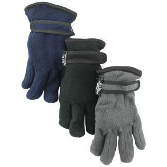 Boys Thinsulate Fleece Gloves With Felt Lining 