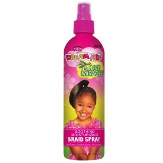 Wholesale African Pride Dream Kids Olive Miracle Soothing Moisturizing Braid Spray - (355 ml) 