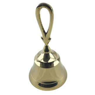 Bell made from solid brass