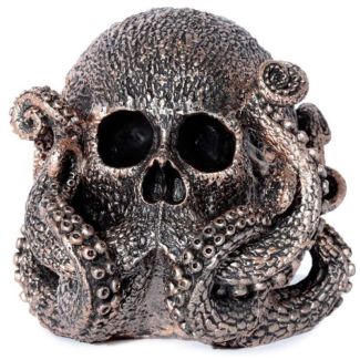 Bronze Skull Octopus - 13cm