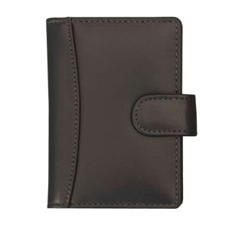 Leather Credit Card Holder RFID Protected