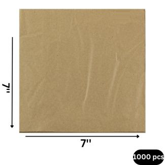 Wholesale Brown Kraft Paper Bag 7'' x 7''