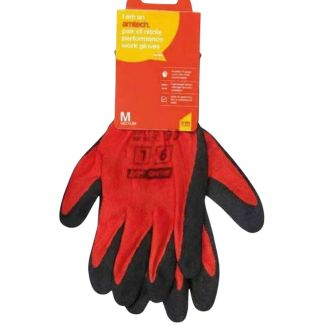 Bruno Latex Working Gloves - Red (Size-8)