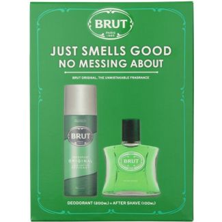 Brut ''Just Smells Good No Messing About'' Gift Set