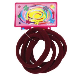 Soft Large Jersey Elastics (Card of 4) 
