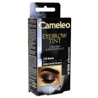 Wholesale Delia Cameleo Cream Eyebrow Henna Tint - 1.0 Black 