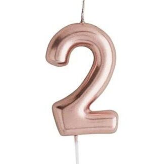 Cake Candle No. 2 - Rose Gold (6cm)