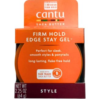 Cantu Firm Hold Edge Stay Gel - 2.25 oz (64 g) 