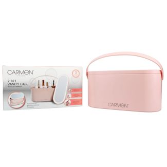 Carmen 2 in 1 Vanity Case With Led Mirror 