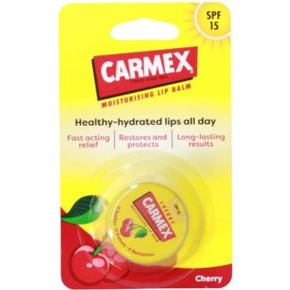 Carmex SPF 15 Moisturising Lip Balm Tin- Cherry (7.5g)