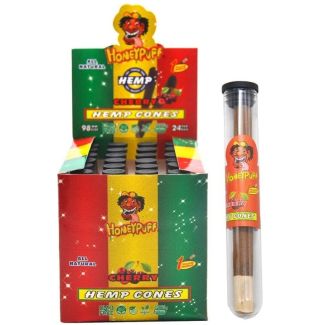 Wholesale HoneyPuff Cones With Wood Filter - Cherry 