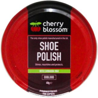 Cherry Blossom Shoe Polish 40g - Oxblood