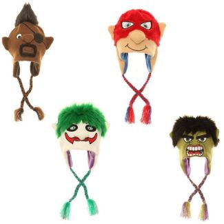 Children Novelty Characters Peru Hats - Assorted 