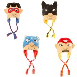 Children Novelty Characters Peru Hats - Assorted 