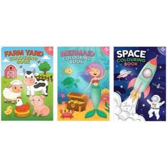Children's Colouring Book - 48 Pages - Assorted