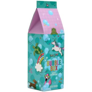 Chit Chat Bubble Box Gift Set For Kids (Bubble Bath & Body Puff)