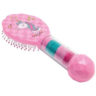 Chit Chat Glossy Locks Hairbrush & Bobbles - Kids Gift Set 