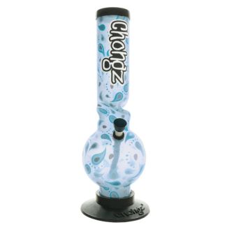 CHONGZ Acrylic "Paisley Park" Bubble Waterpipe - Assorted (12 inch)
