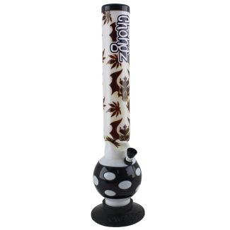 Chongz Acrylic “Flying Skull” Design Waterpipe (15.5 Inch)