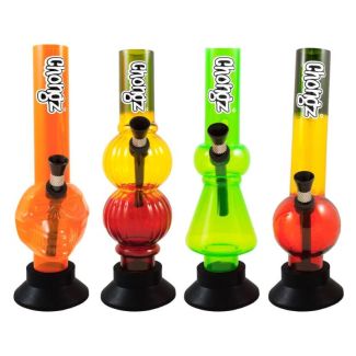 Chongz Acrylic "Mike S" mini waterpipe - Assorted (8 inches)