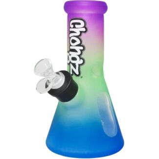 Chongz Acrylic "Rainbow Treat" Waterpipe (Blue) (8 Inch")