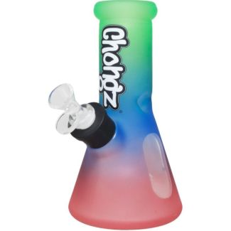 Chongz Acrylic "Rainbow Treat" Waterpipe (Pink) (8 Inch")