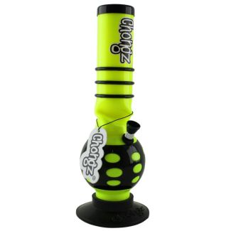 Chongz Acrylic "Spring Rain" Design Waterpipe (12 Inches) - Assorted 