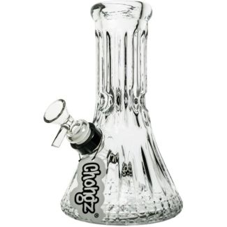 Chongz Cut Glass "Bad Seed" Beaker Waterpipe - 8 Inch