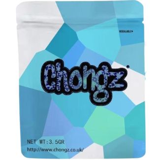 Chongz Grip Seal Mylar Bag - Blue (100 x 100mm)