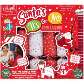 Christmas 6 Game Santa's Yes or No Crackers