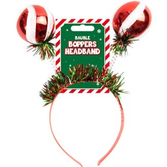 Christmas Celebration Bauble Bopper Headband