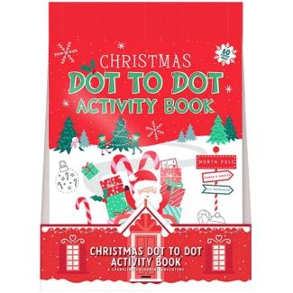 Christmas Dot-to-Dot Colouring & Activity Book - 60 Pages
