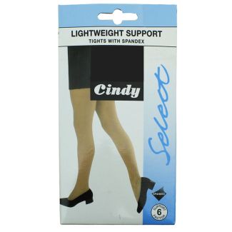 Cindy's Light Weight Support Tights - Barely Black (M) (1pp)