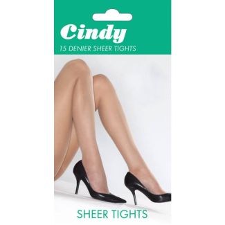 Cindy's 15 Denier Sheer Tights - One Size