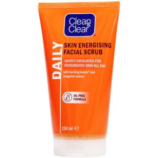 Clean & Clear Skin Energising Facial Scrub -150ml