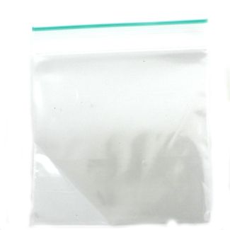 Wholesale Grip Seal Plain Green Strip Resealable Bags (70x70mm)