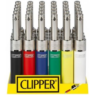 Clipper Mini Tube Utility Lighter - Assorted 