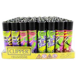 Clipper Reusable Lighters  - Assorted 