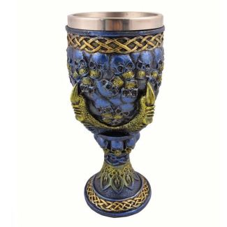 Cobalt Grip of Death Goblet - 17cm