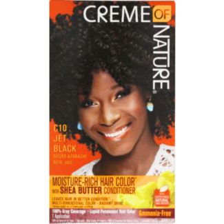Creme Of Nature Moisture Rich Hair Color - C10 Jet Black