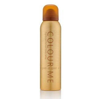 Colour Me Men's Body Spray - Gold - 150ml