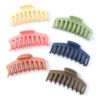 Coloured Matt Finish Sausage Clamp - 11cm 