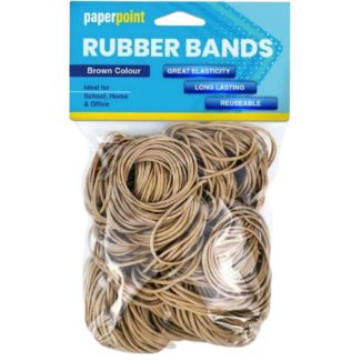 Brown Rubber Bands – Reusable Elastic Bands
