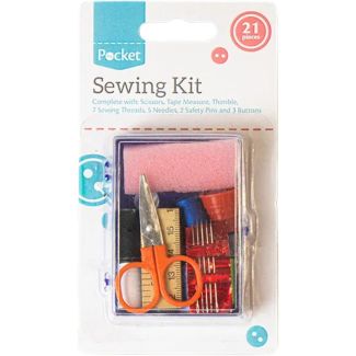 Compact Sewing Kit Essentials Set