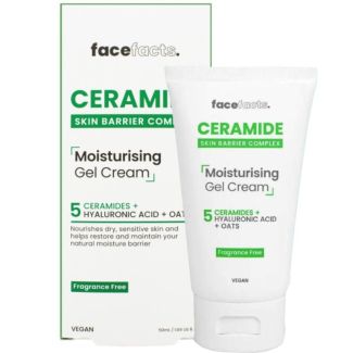 Wholesale Face Facts Ceramide Moisturising Gel Cream - 50ml 