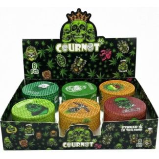 Cournot 4-Part Metal Handmuller - Assorted (6.3x4.3cm)