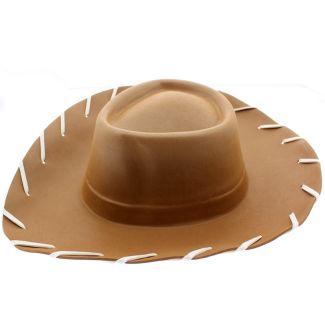 Wholesale Children's Cowboy Eva Hat Brown