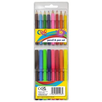 Cre8 Pencil & Pen Set  - 16 Piece (Assorted)